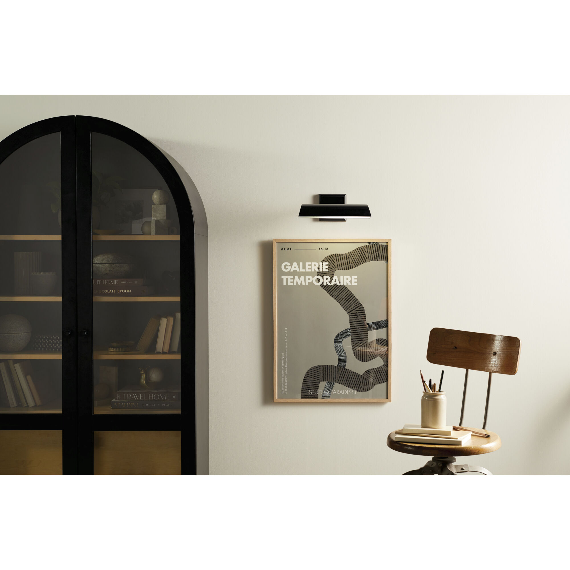 Carston 13 watt 12.25 inch Black Picture Light Wall Light